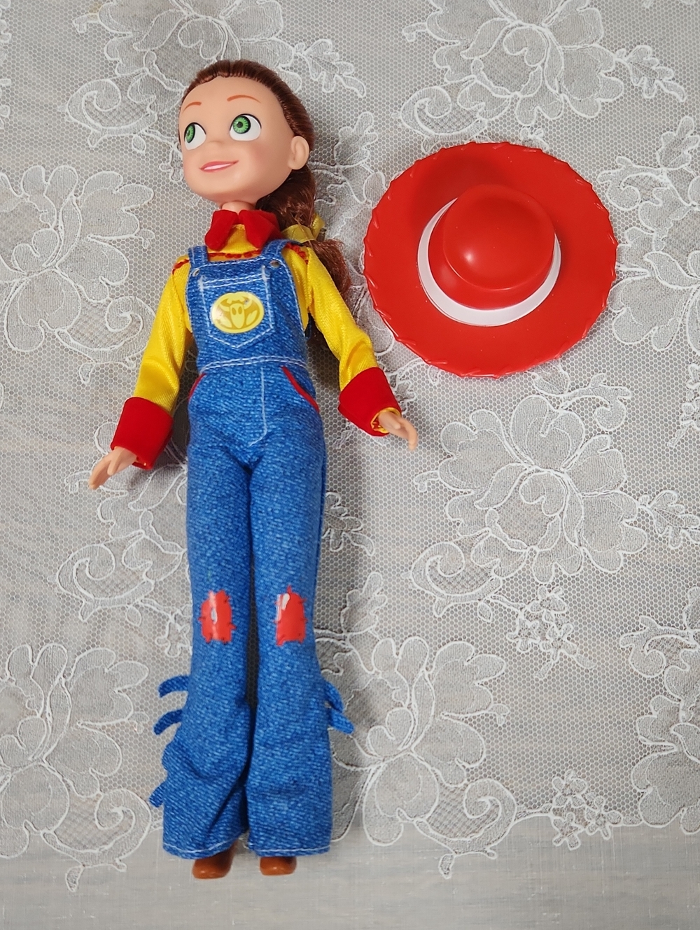 Vintage DISNEY TOY STORY 2 JESSIE DOLL Cowgirl 10 Inch Mattel 1987